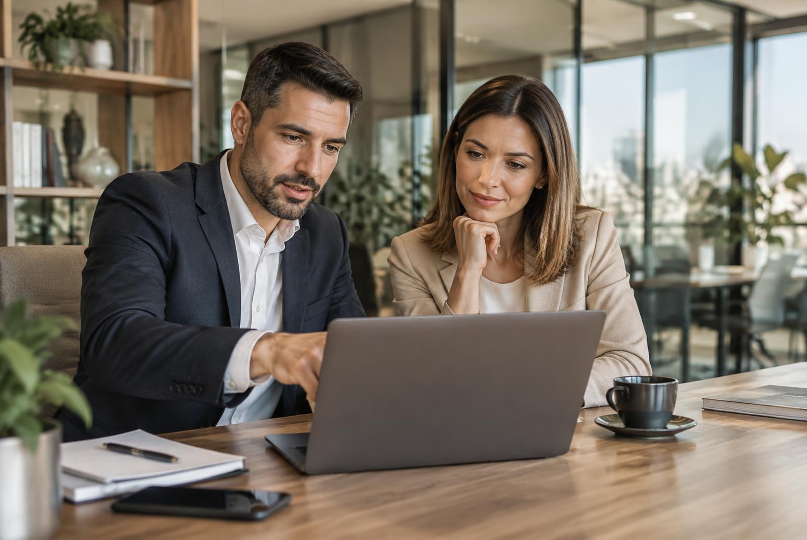 Echipa NextWave Finance la birou